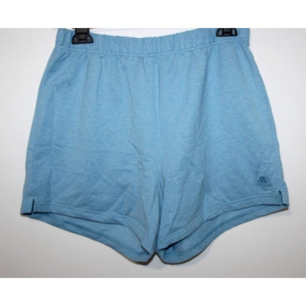 Adidas Womens Hazy Blue Multi Sport Cotton Blend Shorts M NWT